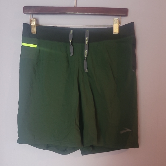 Brooks Black Athletic Shorts - Picture 1 of 5